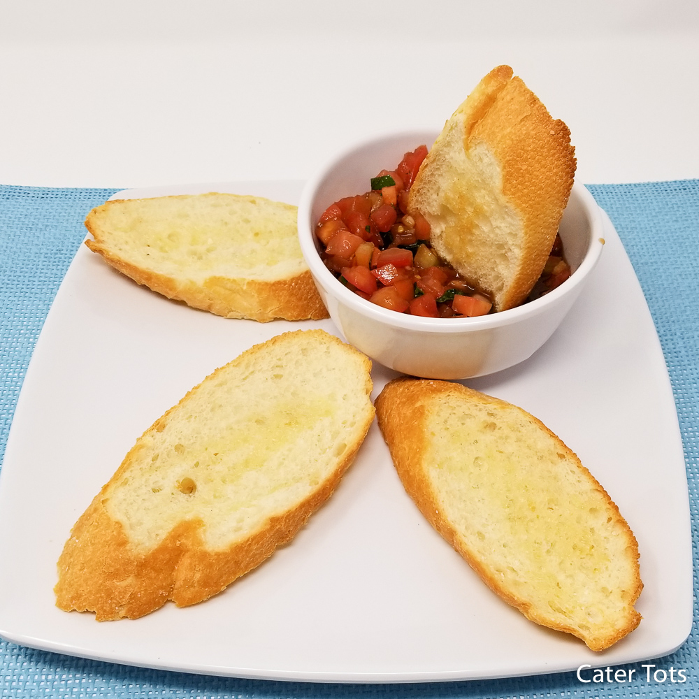 We top a French baguette with our amazing tapenade made from tomatoes [...]